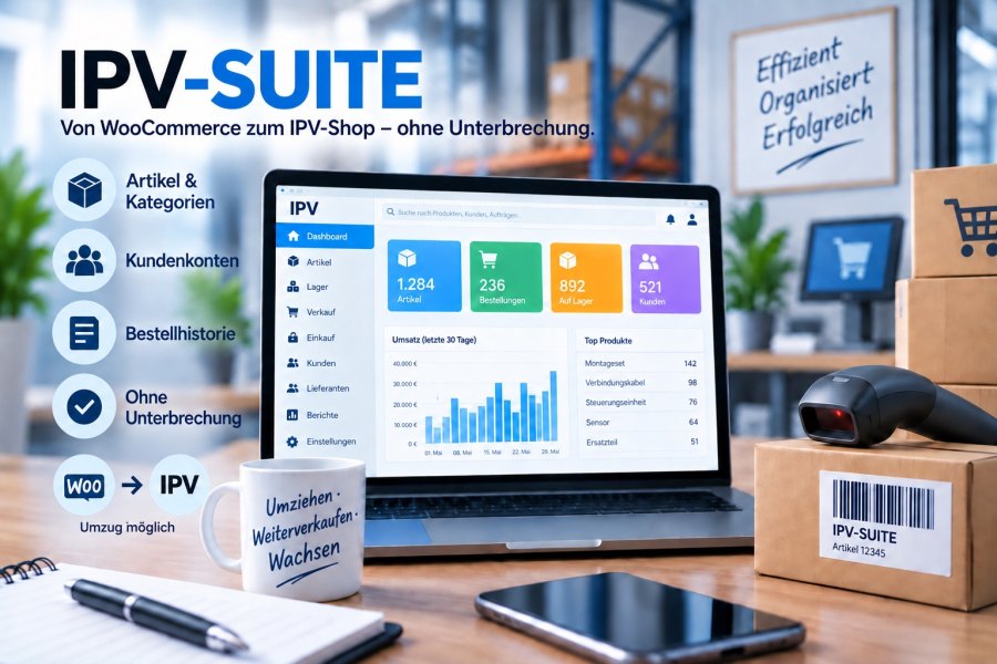 Von WooCommerce zum IPV-Shop