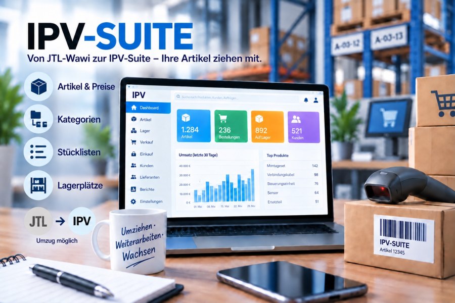 Von JTL-Wawi zur IPV-Suite